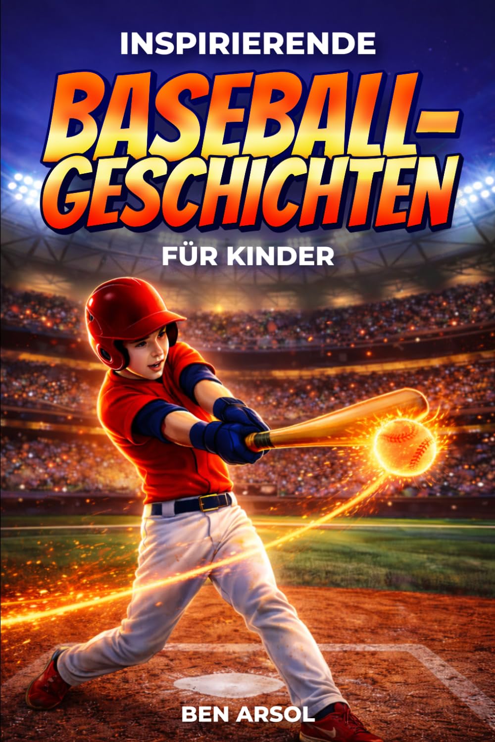 Inspirierende Baseballgeschichten für Kinder: 15 inspirierende wahre Baseballgeschichten für junge Leser mit Lektionen in Mut, Ausdauer und niemals aufgeben