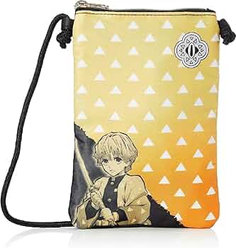 Amazon.co.jp: 鬼滅の刃 縦型 ショルダーバッグ 我妻善逸 バッグ