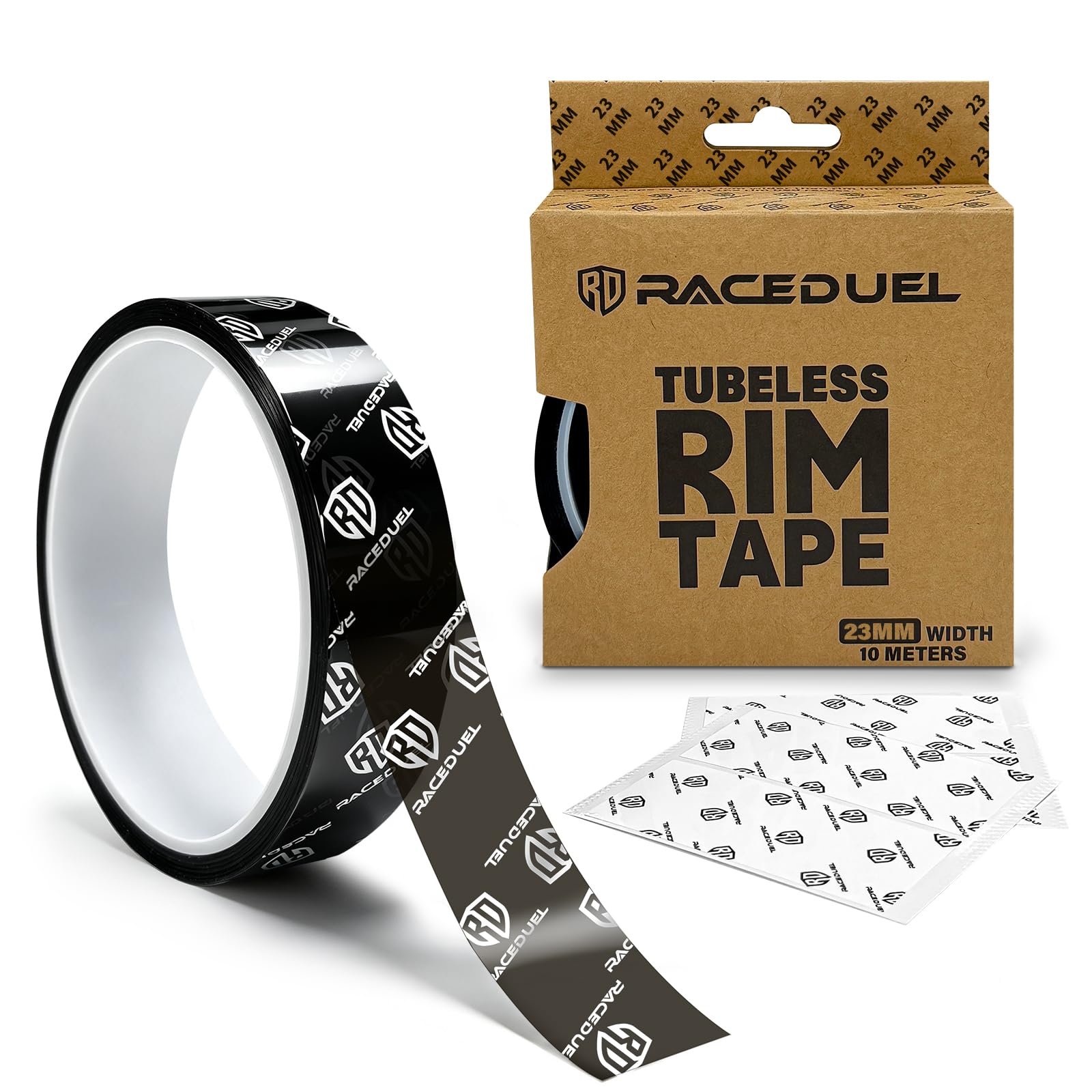 RACEDUEL Tubeless Rim Tape 23mm Width X 10m Length,High-Strength Adhesive — image 1