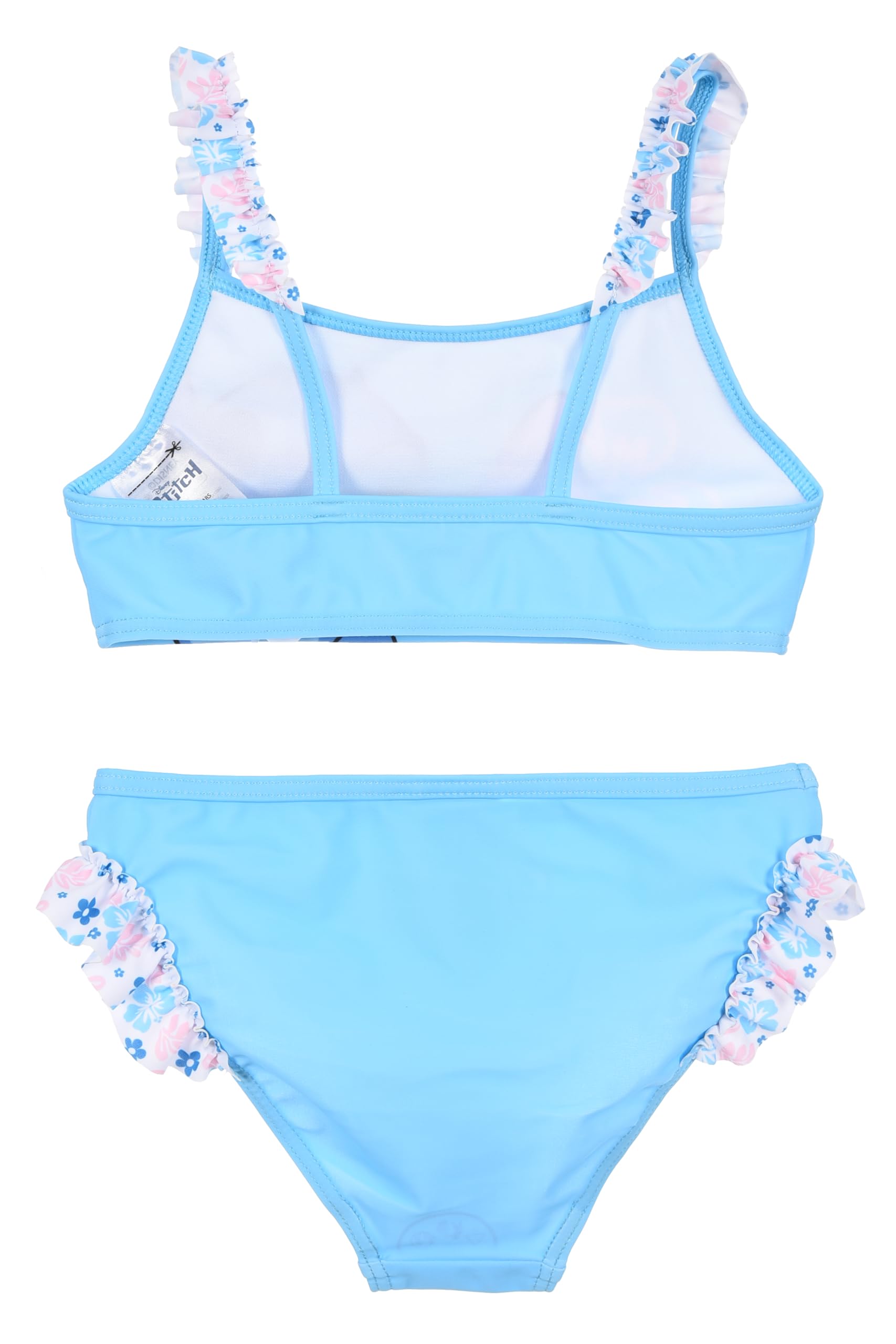 Disney Lilo And Stitch Bambina Costume da Bagno Due Pezzi