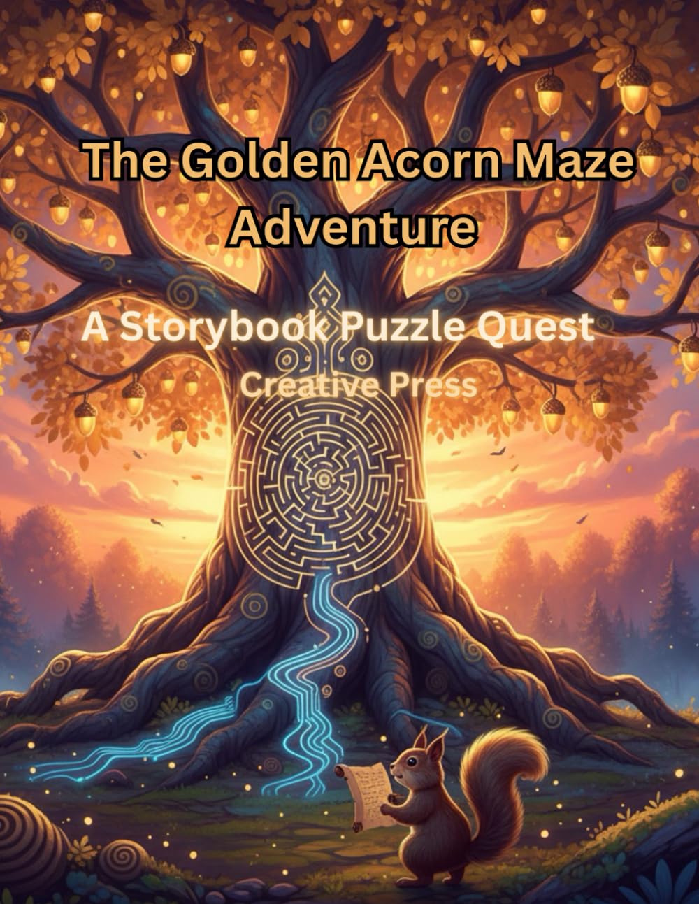 The Golden Acorn Maze Adventure: A Storybook Puzzle Quest