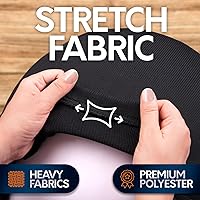 Vista 2 de Cubiertas para boya de barco Paquete de 1, 2 y 4 Negro Diámetro x Longitud: 15 ″ x 19 ″ & 17.5 ″ x 21 ″ Poliéster (1 paquete y 15 ″ x 19 ″)