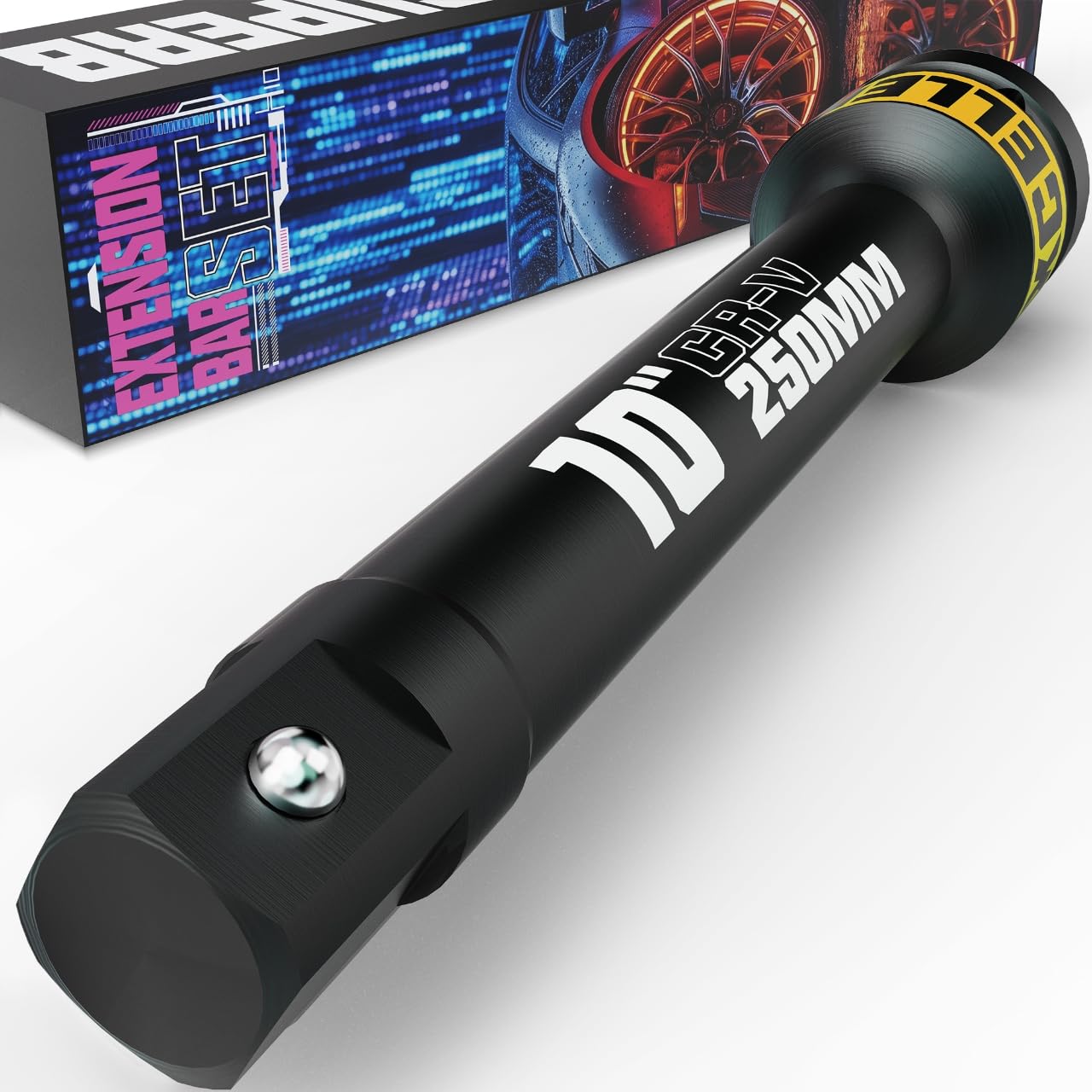 Faxdrts 1" Drive Impact Extension Bar, 250mm Socket Extensions
