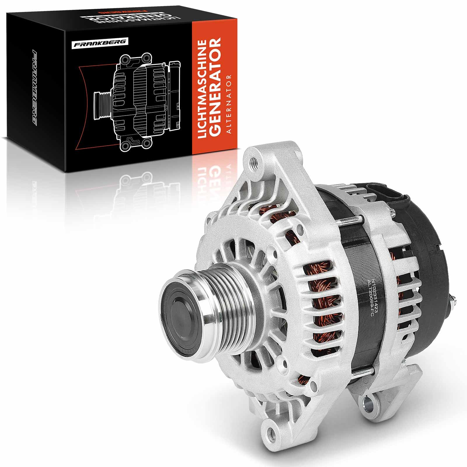 Frankberg Lichtmaschine Generator Kompatibel mit Captiva C100 C140 2.0L 2009-2008 Epica KL1 2.0L 2010-2009 Lacetti J200 2.0L 2007-2008 Nubira Kombi 2.0L 2007-2011 Replace# 96866018