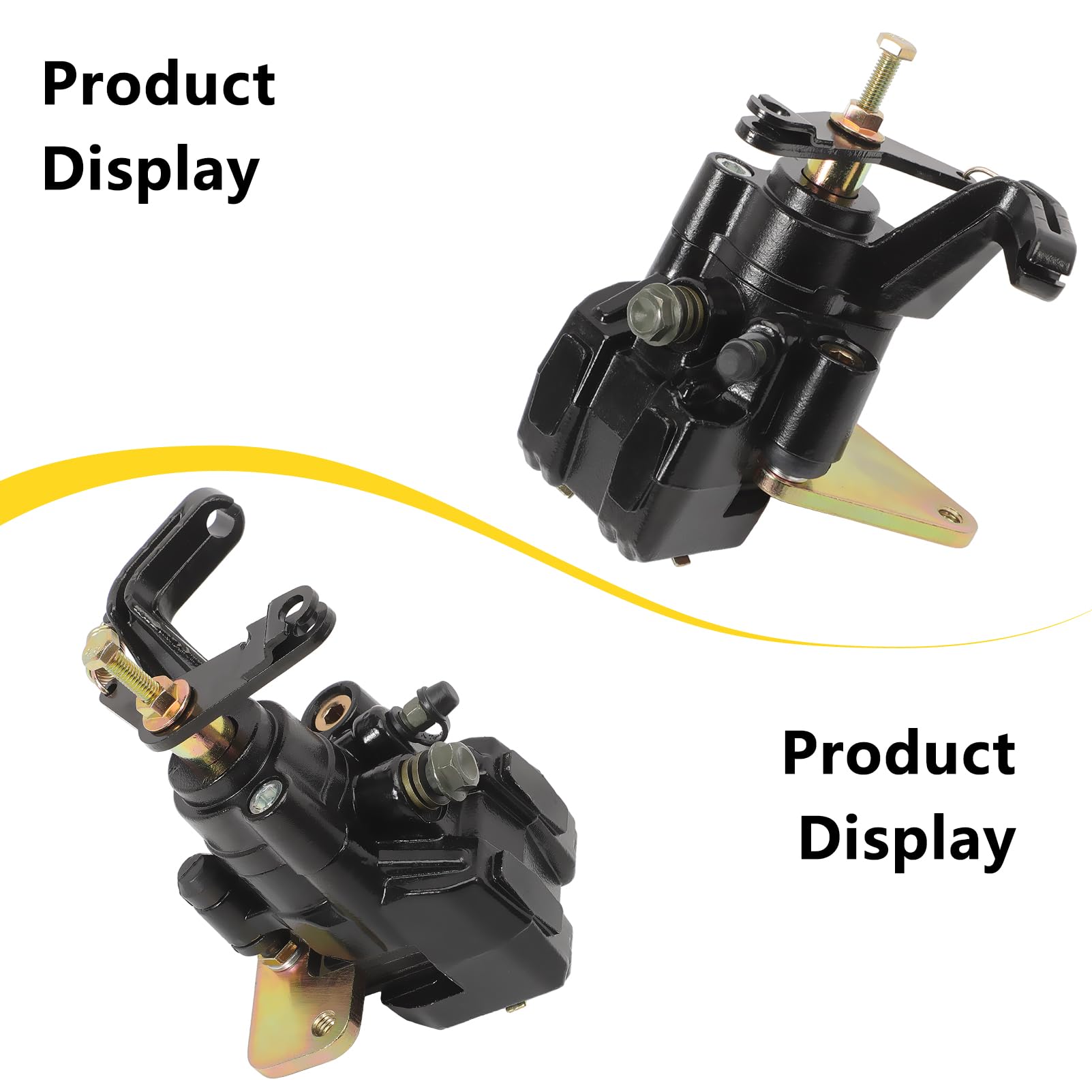 KASturbo Conjunto de pinza de freno trasero para Suzuki ATV LTZ400 QuadSport 400 2003-2013