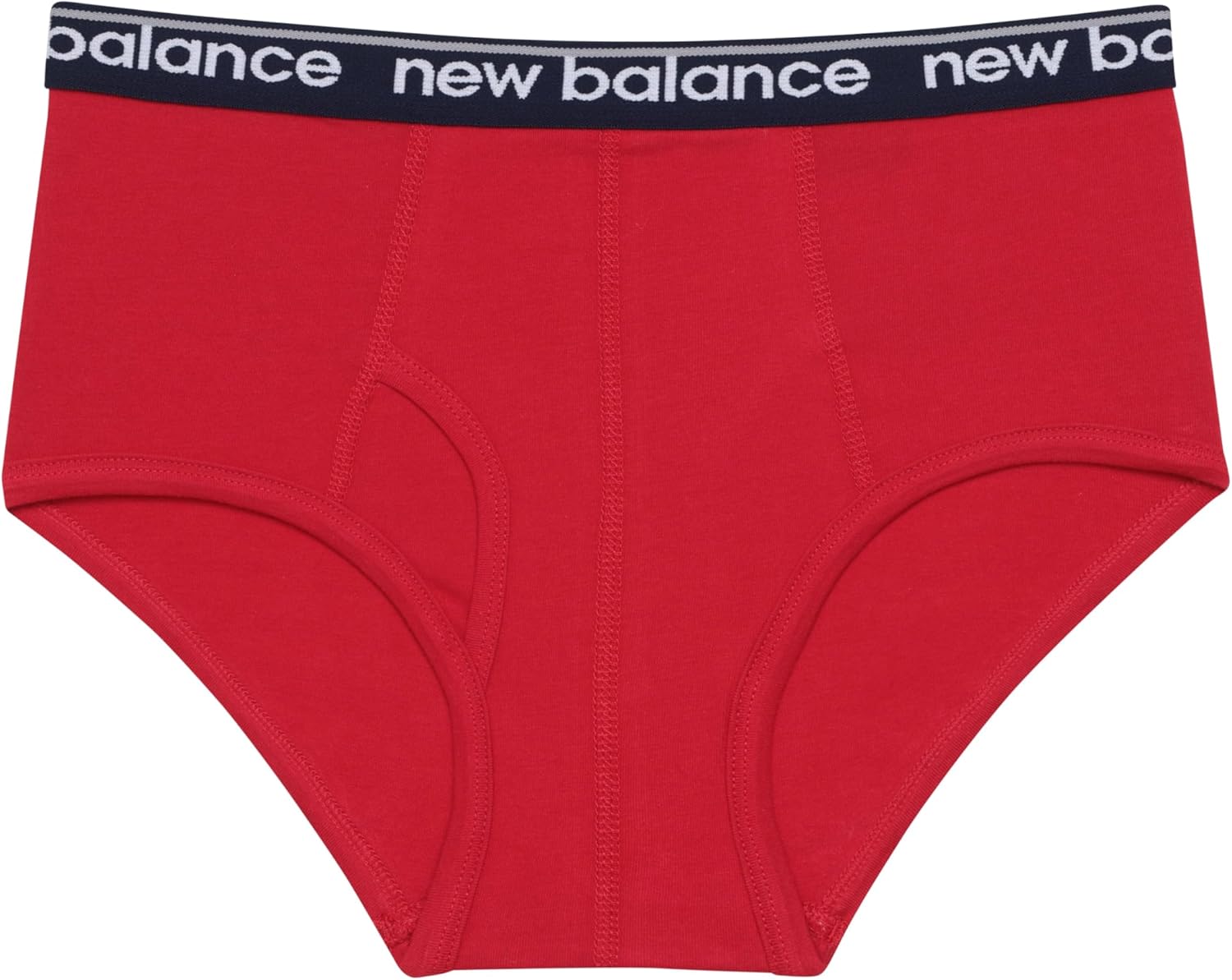 New Balance Boys' Non-brushed Jersey Performance Wicking Cotton Brief Underwear (5 Pack) - Image 5