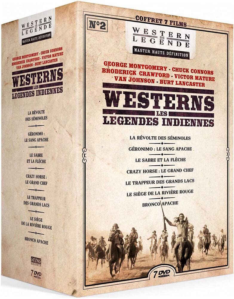 Westerns - Légendes indiennes n° 2 - Coffret 7 Films [Pack]