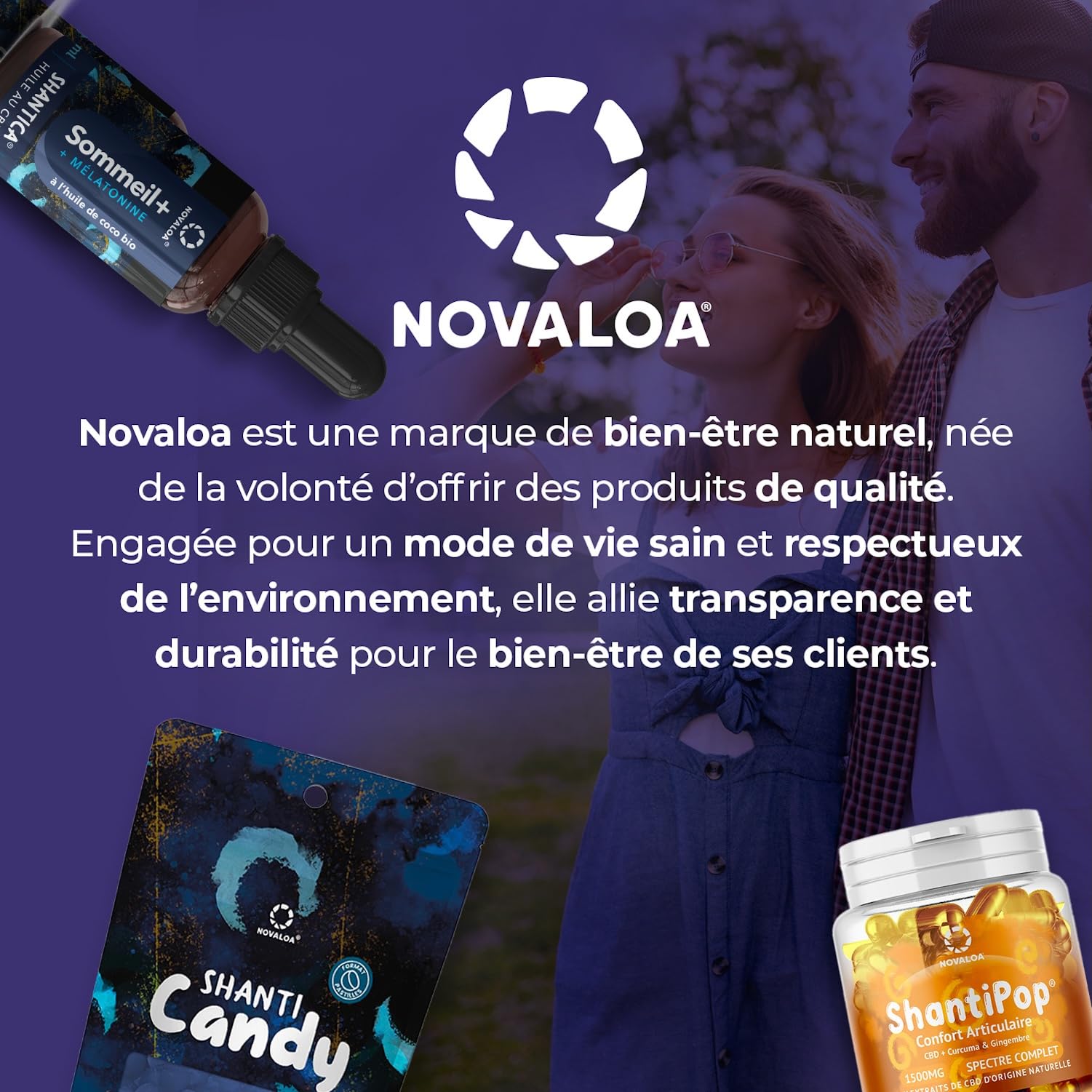 ShantiPop - Gélules Liquides Sommeil+ - Huile de Graines de Chanvre Pressées à Froid 1500mg - Mélatonine & Ylang Ylang - Fabriqué en France - 30 Gélules