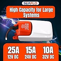 Vista 4 de Seaflo SFBS-30-01 Apagador para bomba de achique de lancha, de 12, 24, y 32 voltios.