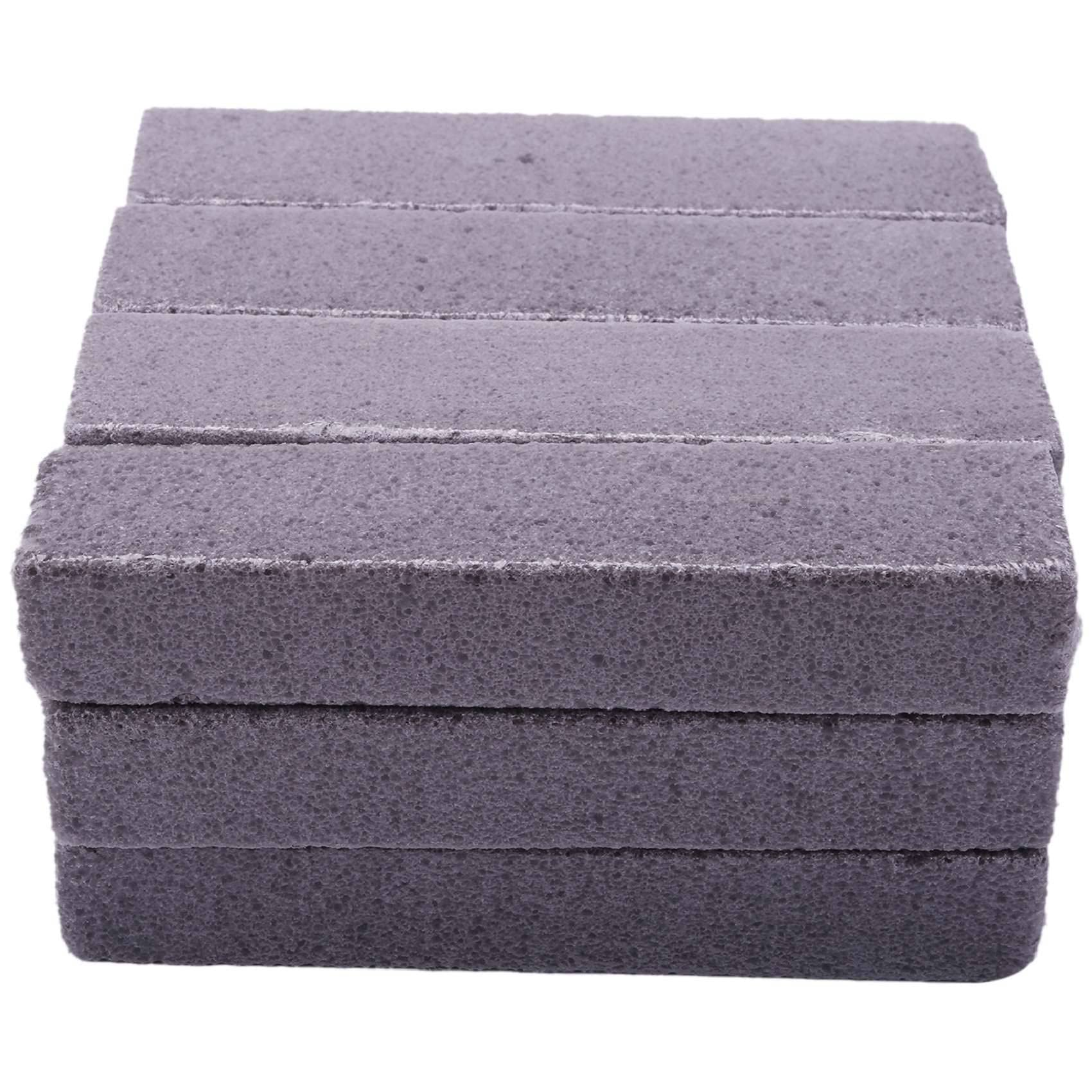 50 Piezas Palitos de Piedra Pómez Estropajo de Piedra Pómez para Limpiar Limpiador de Barra de Piedra Pómez Gris