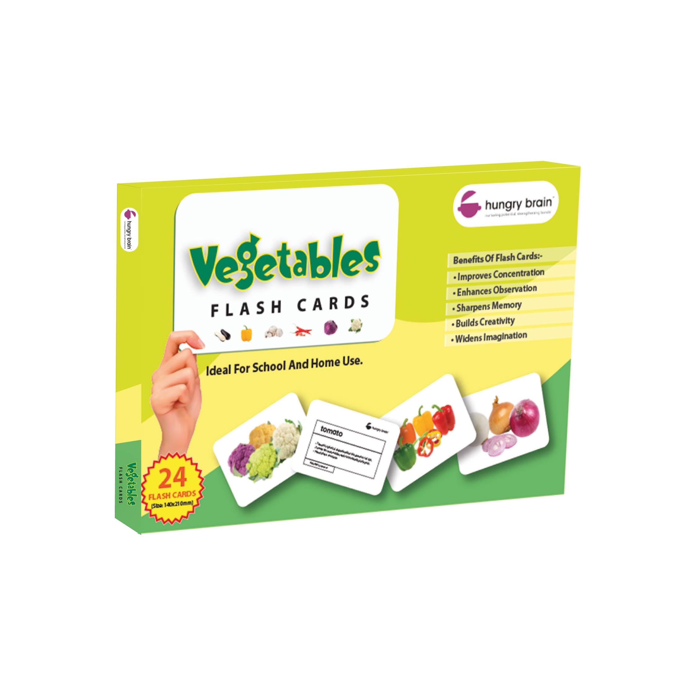 hungry brain Toddler Flash Cards Vegetables, Double-Sided Flash Cards for Toddlers 1-4 Years, 24 Real Image Cards, Montessori Toys, Educational Preschool Learning Activities for Kids (B0D5R7PMCS) Amazon Price History, Amazon Price Tracker