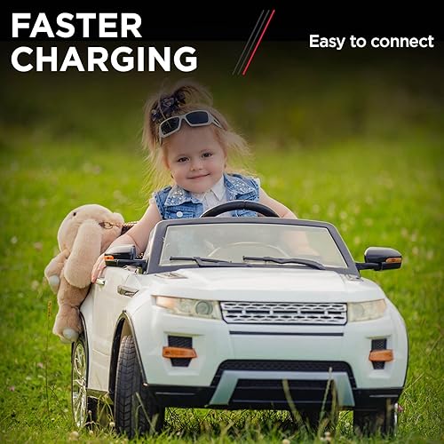 Miniatura 2 de Schumacher TAKT12V - Conector de cable de batería para juguetes de montar - Funciona con cargadores Schumacher CR5, CR6 o CR7 - 12V - Carga los