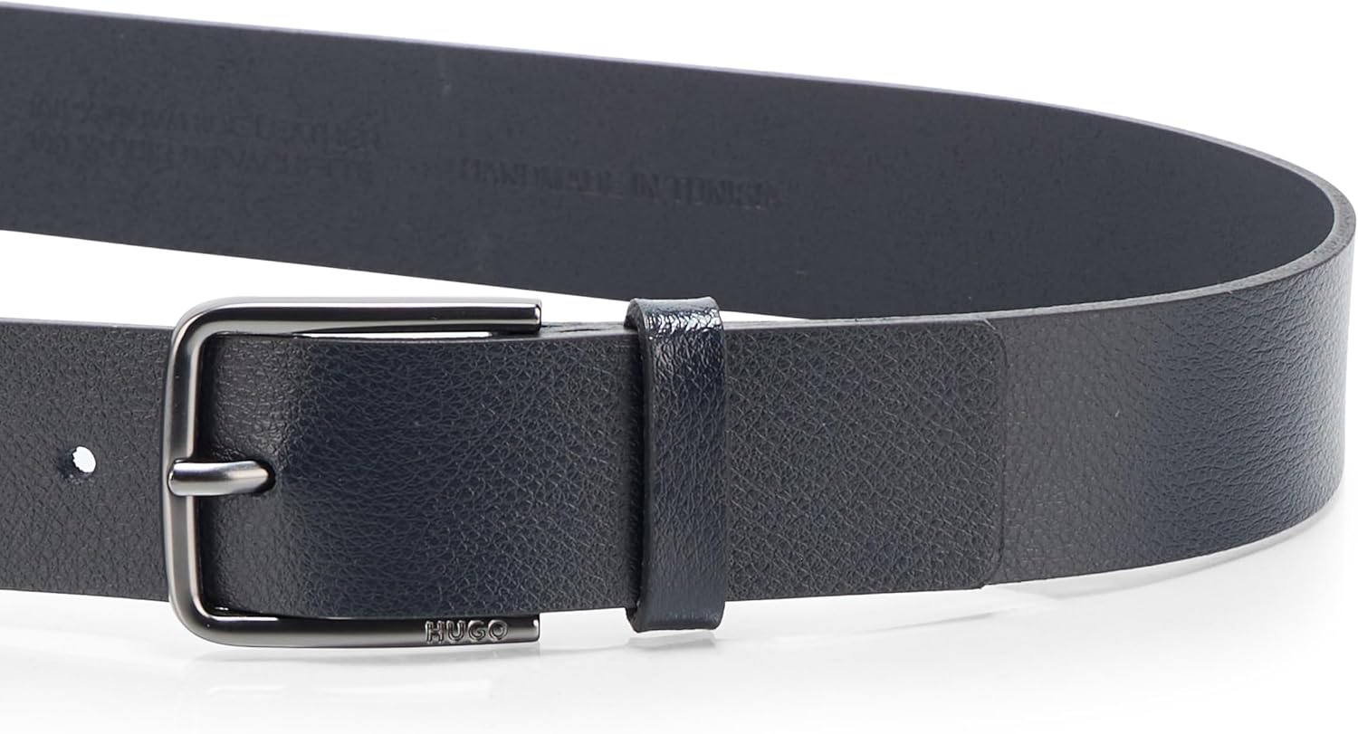 HUGO Men's Gerik Smooth Leather Belt