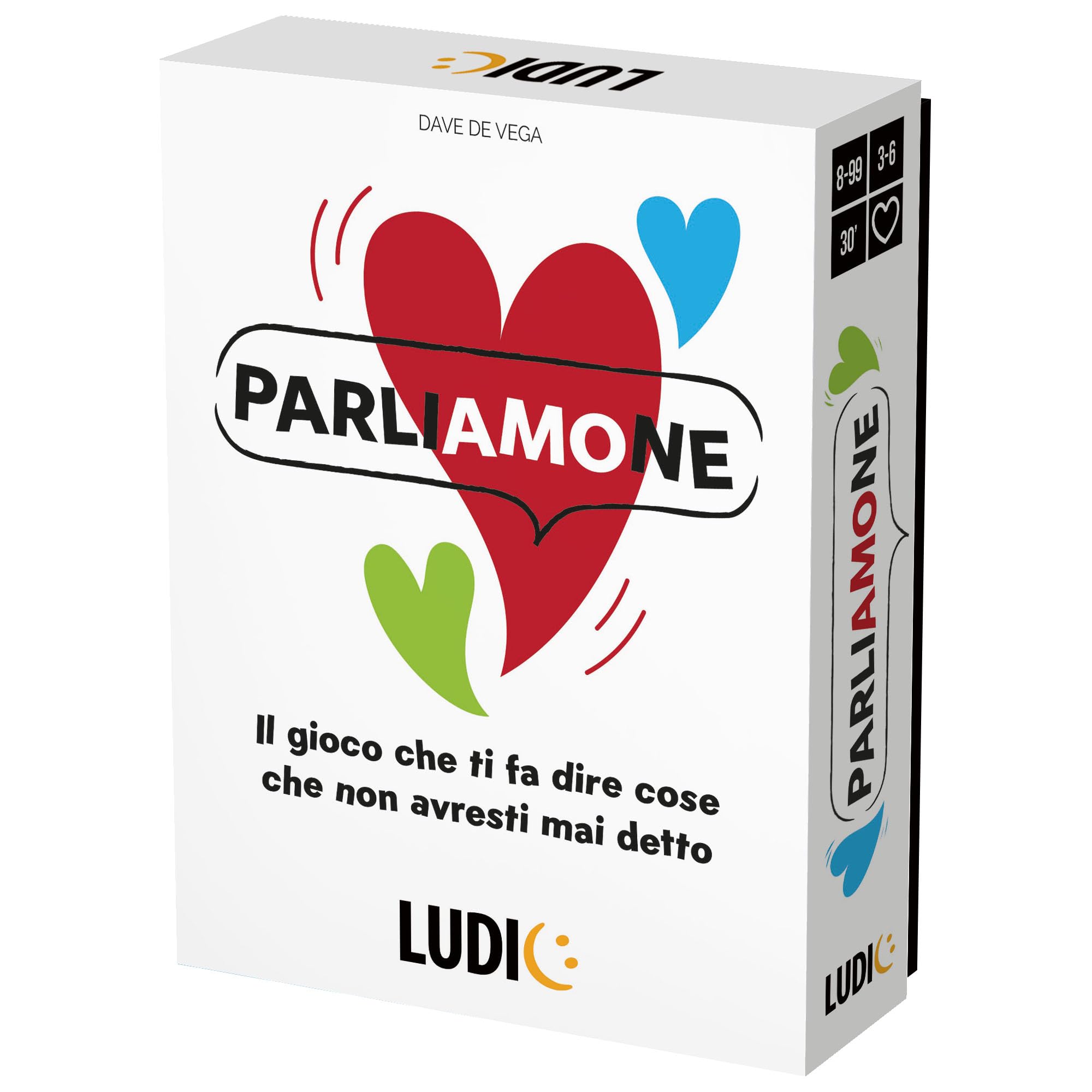 Ludic Parapiglia - Gioco Di Società Per Famiglia - Dibattiti E Sfide Per 3-8 Giocatori - Made In Italy, Età 6+ - 2