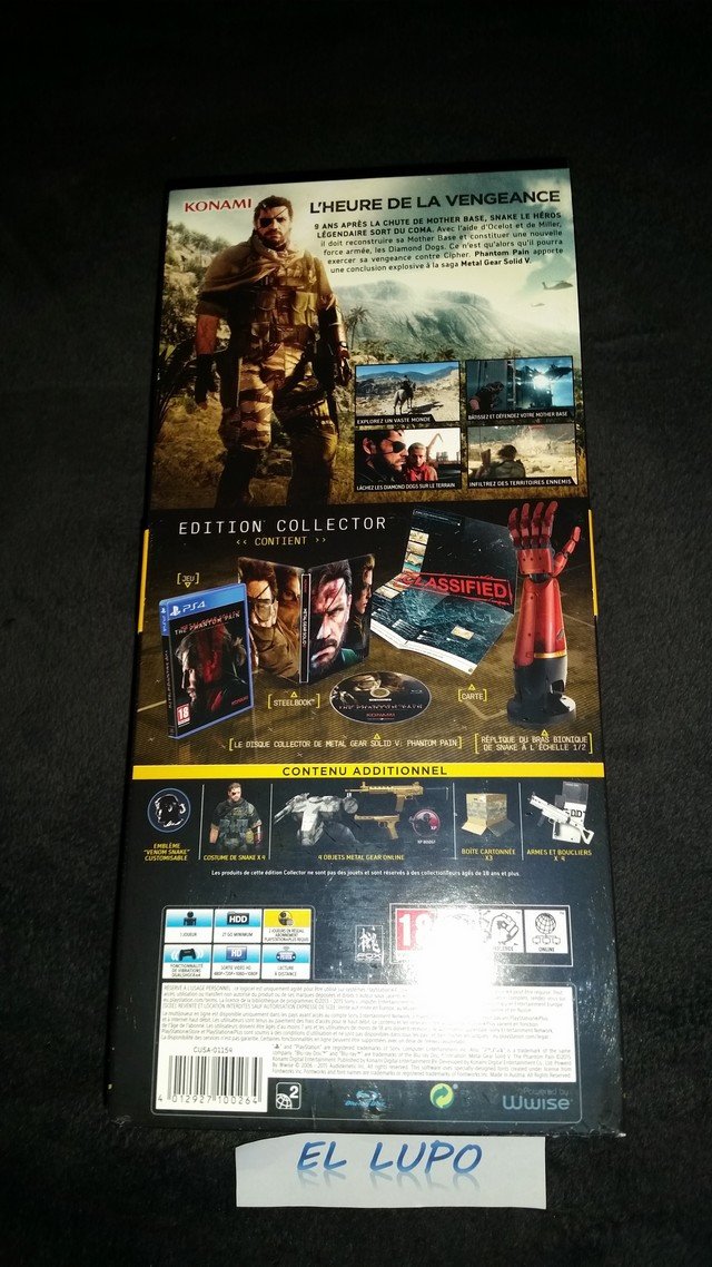 Metal Gear Solid 5 : notre unboxing de la magnifique PS4 collector