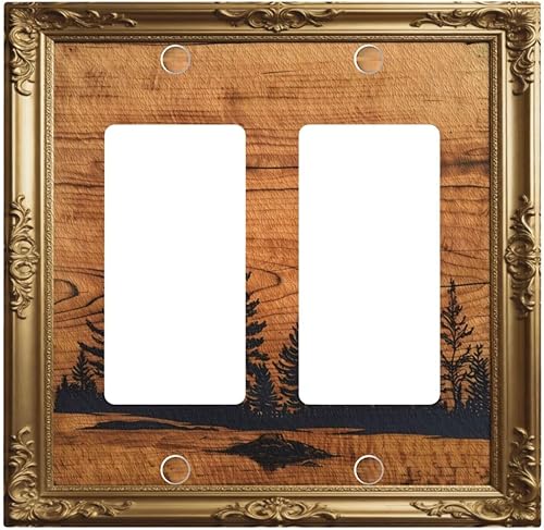 Vista 84 de Decorativo Arte Interruptor de Luz Cubiertas de Pintura al óleo Estilo Flores Placa de Pared de Interruptor de Interruptor Decorativo Placa