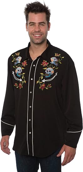 Benny's Day of The Dead Western Shirt