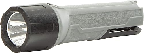 Smith & Wesson Night Guard Pro Series Linternas con 3 modos, clip de resorte, construcción impermeable y retención de memoria para supervivencia,