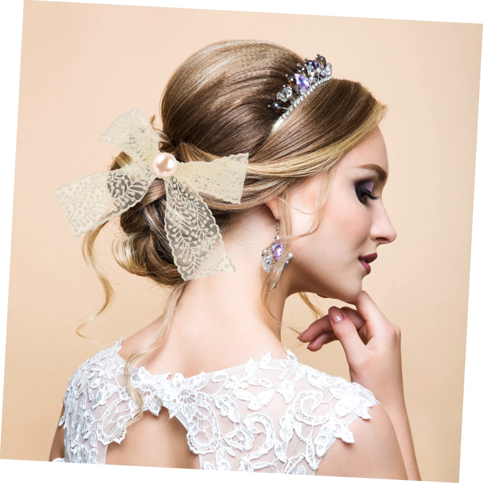 TEHAUX 3rollos Cinta De Encaje Bordado Diy Ribete De Encaje Para Manualidades Metros De Adornos Para Accesorios De Cabello y Decoración De Ropa