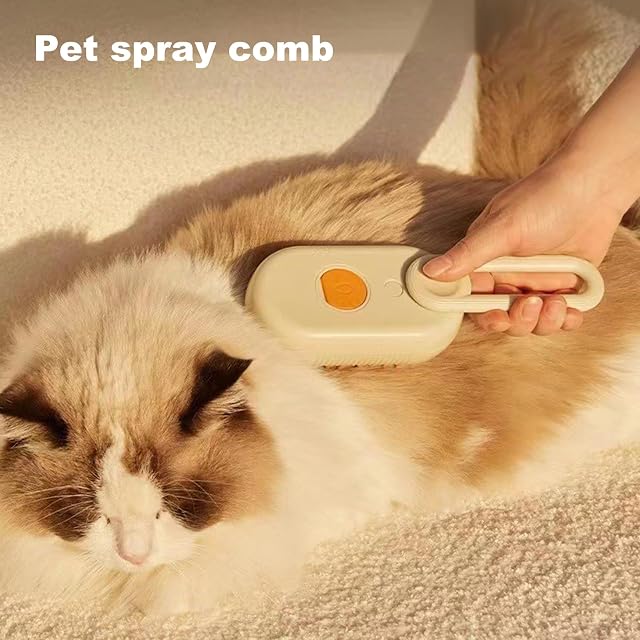 Foto 5 de 8 de 2 Cepillos de Vapor para Gatos 2025, Cepillo de Vapor 3 en 1 para Perros y Gatos