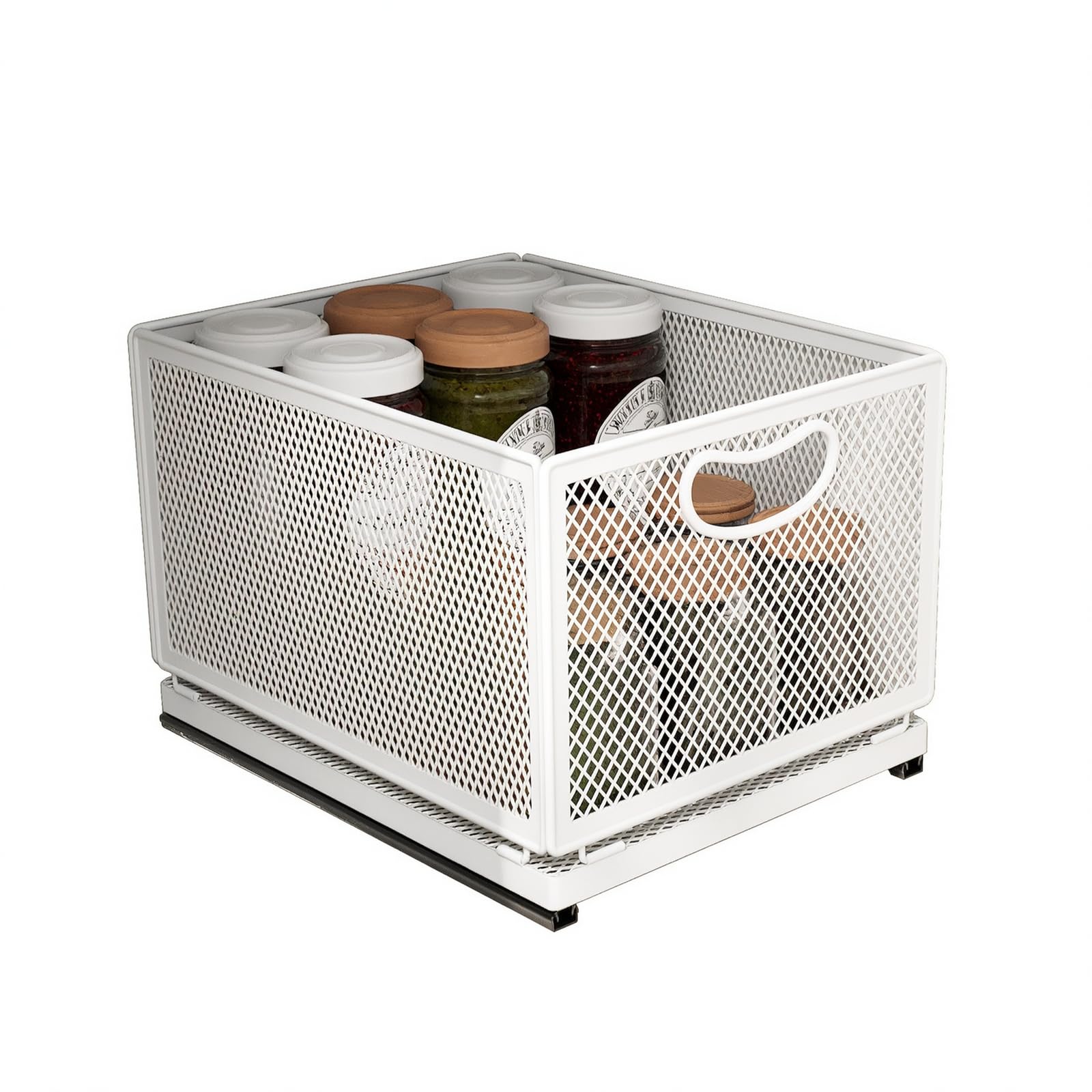 Organizzatore estraibile per armadietto, regolabile, con,30 cm