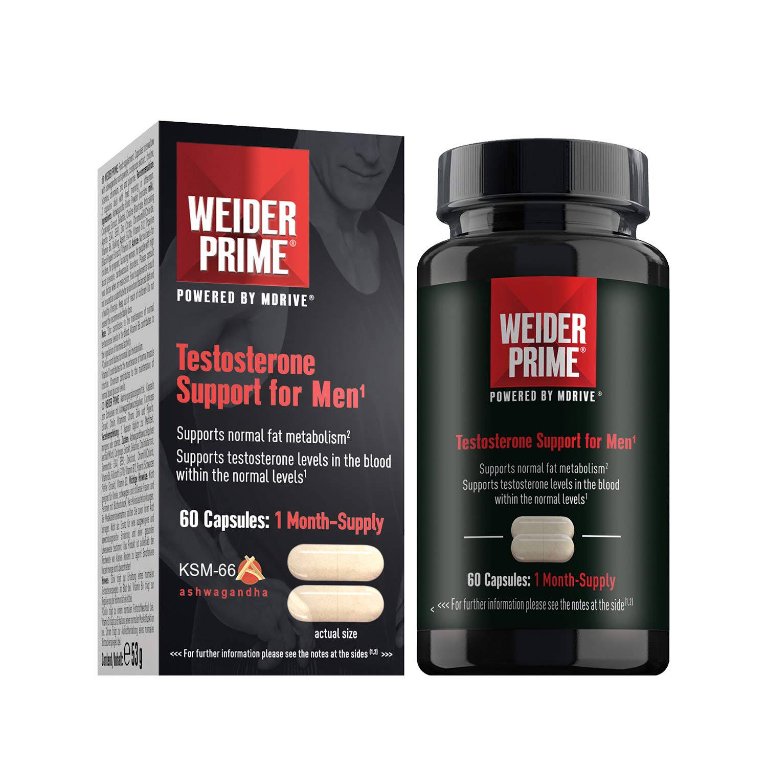 WEIDER Prime Testosterona Hombre kapsułki 60 kaps.