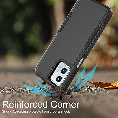 Miniatura 6 de Tekcoo Funda para Motorola Moto G Power 5G 2023  Moto G 5G 2023  XT2313 prueba de caídas de grado militar absorción de golpes resistente a los