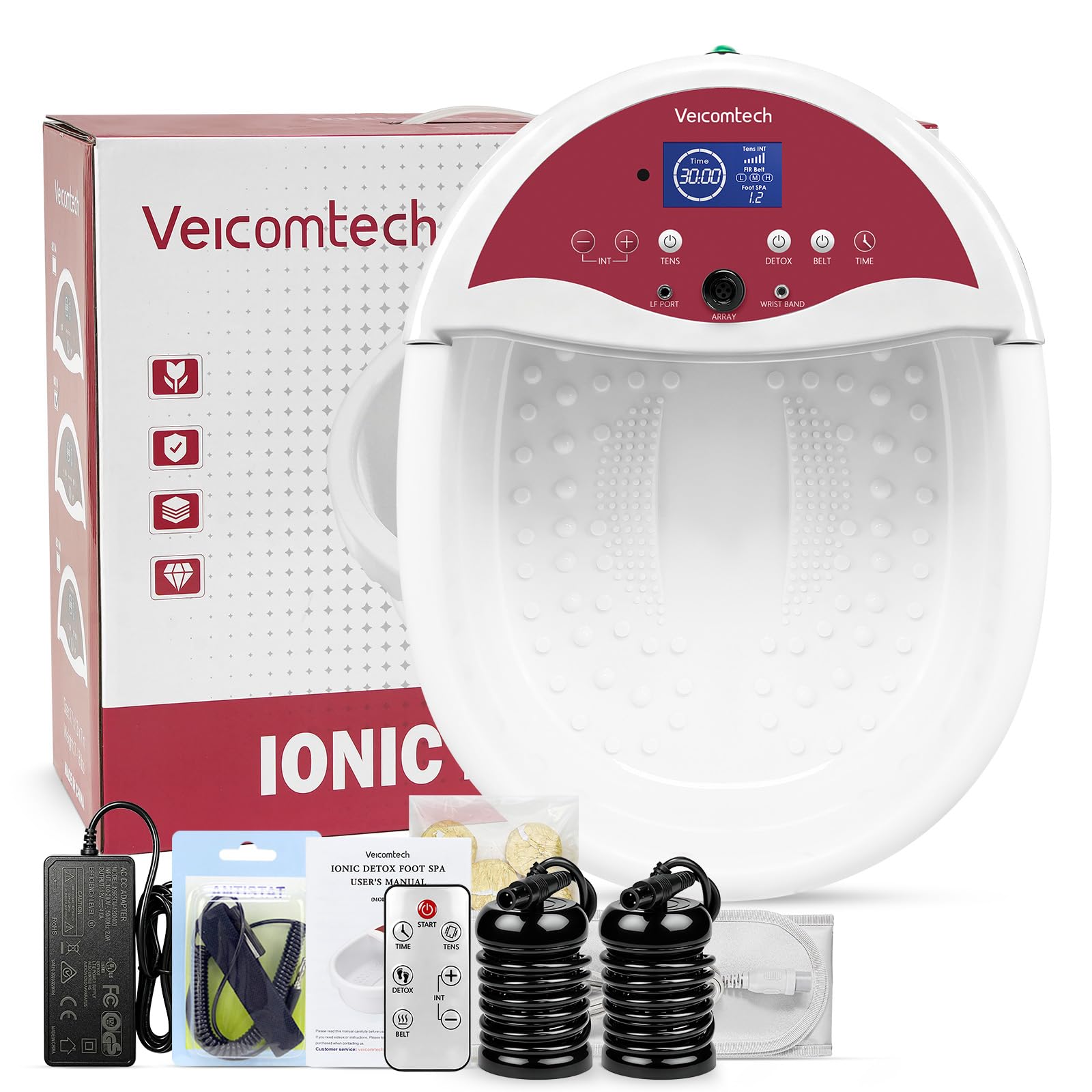 Amazon | Ionic フットバスデトックスマシン | フットデトックスマシン