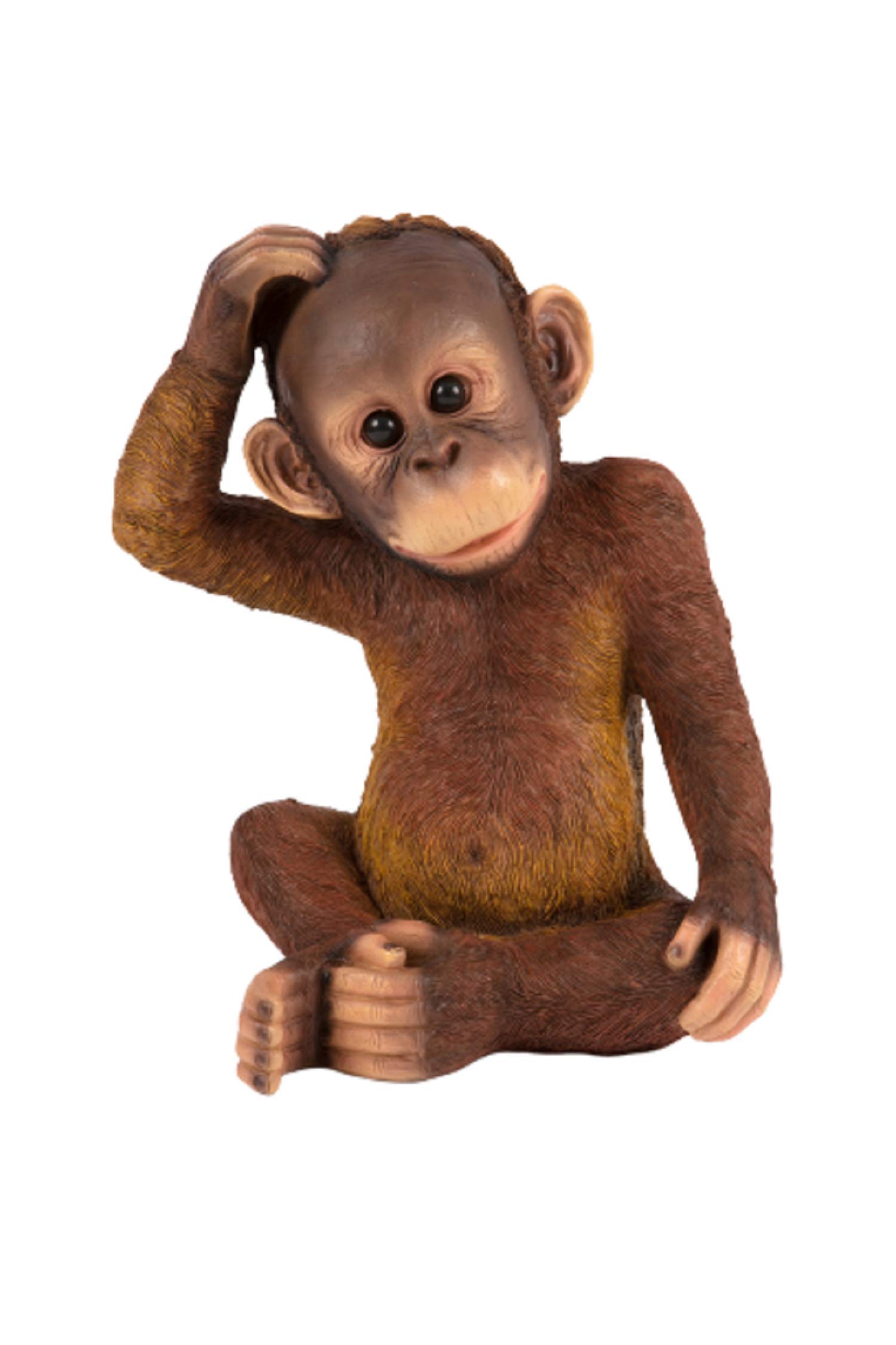 Baby Orangutan Garden Ornament Figurine In Or Outdoor Patio Hot Tub BBQ Decor VM2853400