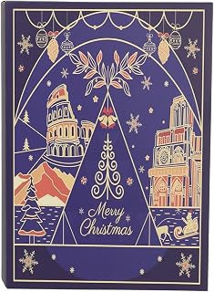 Dreamy City aaaadvent calendar Box 12x8 Inch, 24 Day DIY Fillable Gift Box