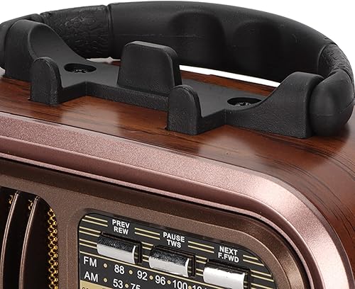 Miniatura 8 de Vintage Radio Retro Bluetooth Speaker, Strong Bass Enhancement, Loud Volume FM AM SW 3 Bands Portable Wireless Speakers for Kitchen Desk Bedroom