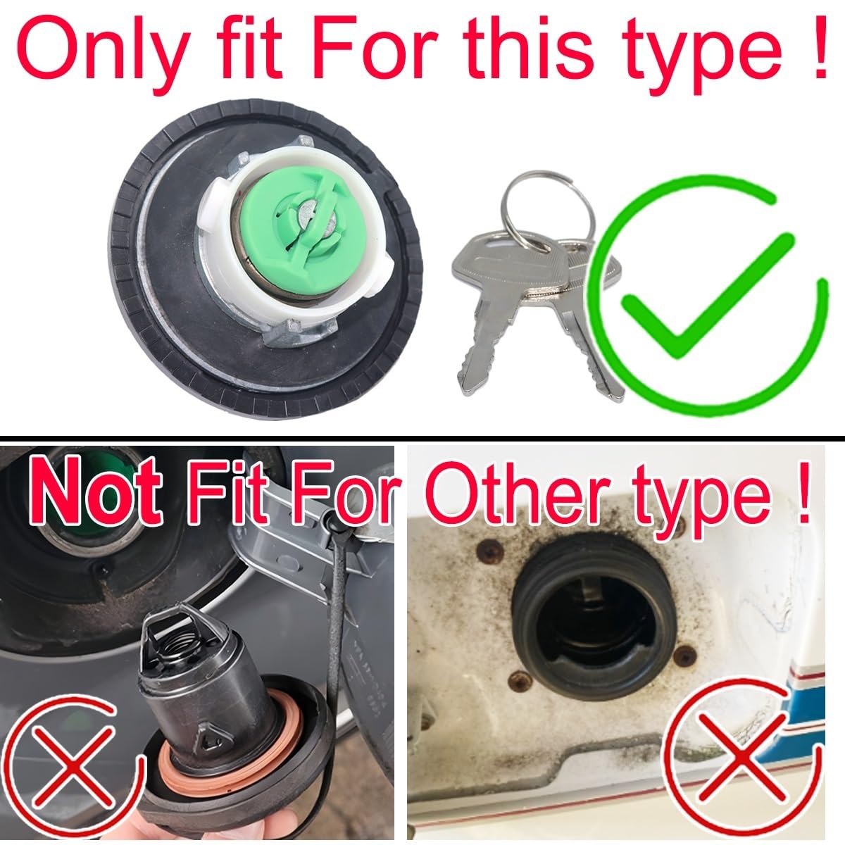 tapa combustible Compatible Con Alfa Para Romeo Para Giulietta 2010-2016 Tapón Del Depósito De Combustible Tapa De Gasolina Diésel Tapa De Llenado De Combustible Llaves
