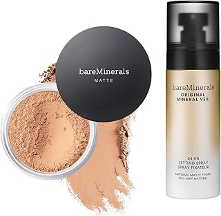 bareMinerals Base de maquillaje en polvo suel...