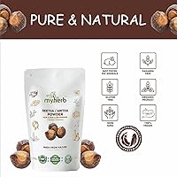 Vista 4 de ArithaReetha (Sapindus Trifoliatus) en polvo orgánico 100% puro 227 Gm0.5 lbs Fórmula ayurvédica para el cuidado de la cara, la piel y el cabello