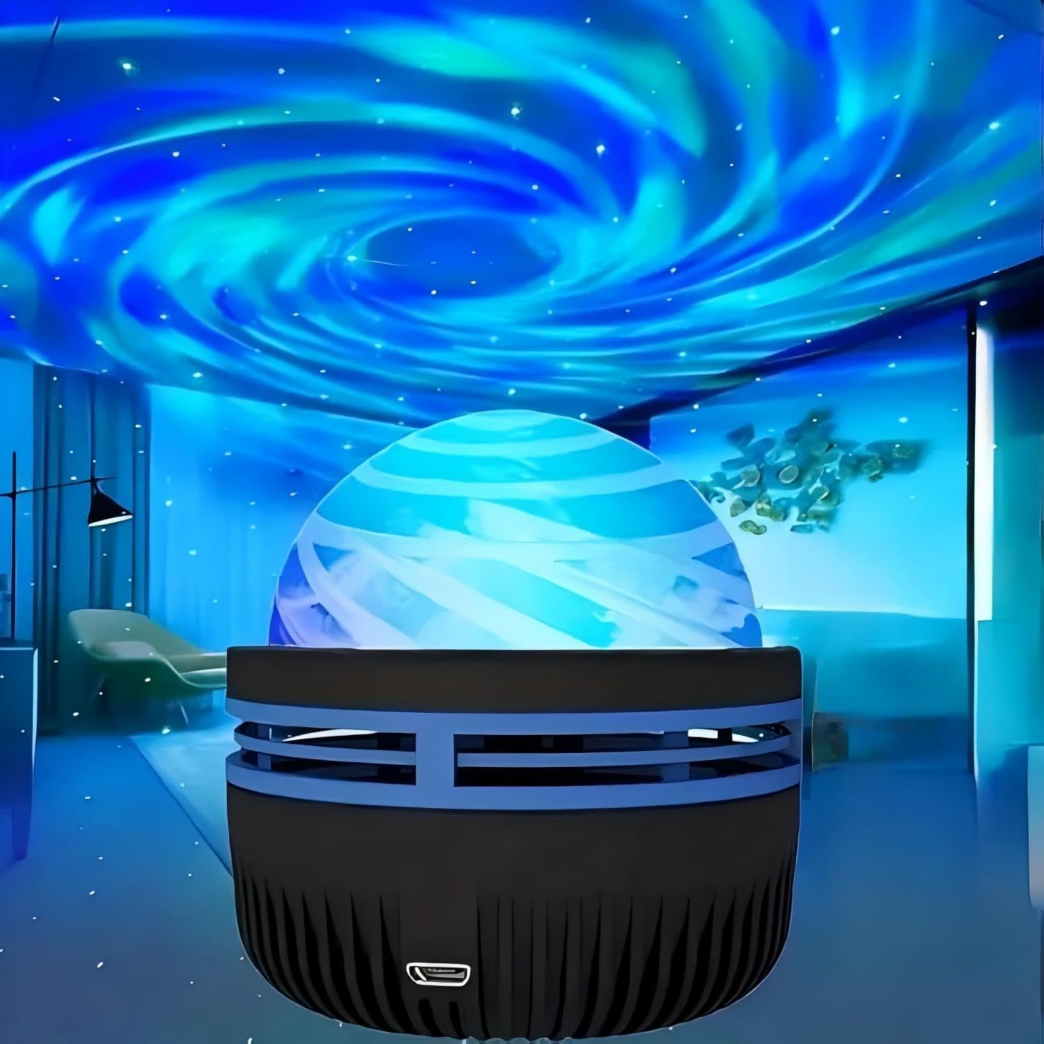 Northern Lights Projector,Northern Galaxy Light Aurora Projectors, Star Projectors with Remote Control,RGB Colorful Night Light Vortex Galaxy Projector Lights for Home Decor Birthday Christmas