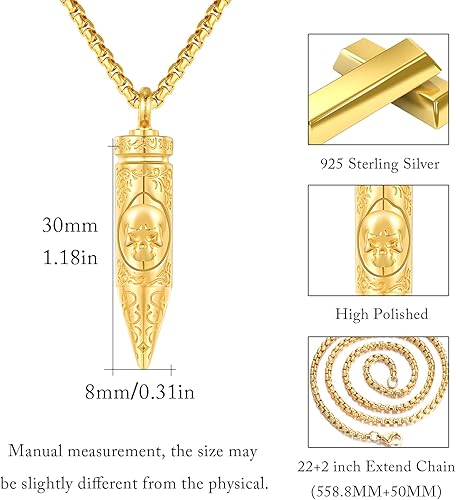 Miniatura 10 de Collar de urna de reloj de arena para cenizas de plata de ley S925 con dije de reloj de arena y cremación, recuerdo conmemorativo, collar de urna de