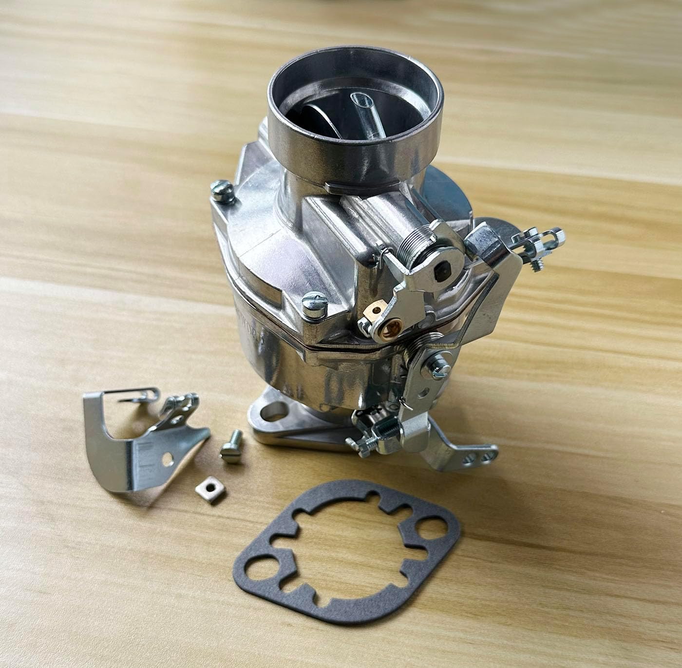 Rochester B type 1 barrel Carburetor Fits 1950-1959 Chevy & GMC 235" In-line 6 cylinder 3.8L 3852CC 235Cu. In. l6 GAS OHV Naturally Aspirated Engine #7003152 with manual choke