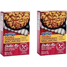 Prepared Meal Dinner Kits - 2 pack Double Cheeseburger Macaroni Skillet Mix 5.2oz