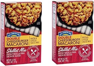 Prepared Meal Dinner Kits - 2 pack (Double Cheeseburger Macaroni Skillet Mix 5.2oz)