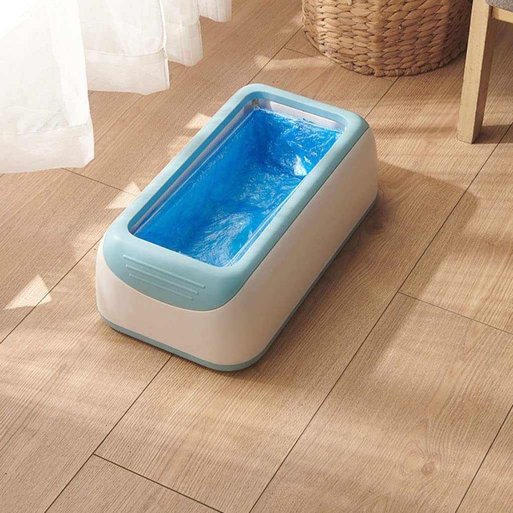 Ochraniacze na buty Maszyna do domu Salon Ochraniacze na stopy Ochraniacze na stopy Maszyna do obuwia Salon Ochraniacze na buty Automatyczna(Blu)