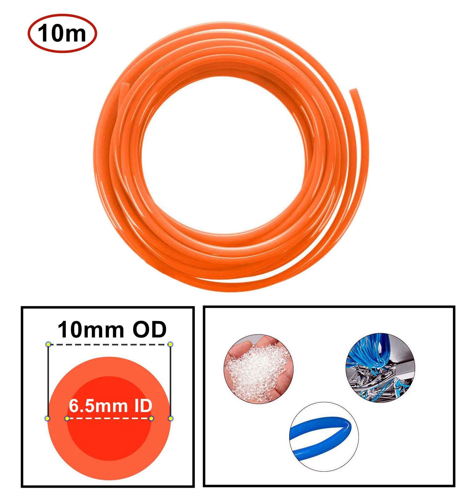 Milexx ongelijkzijdig u-profiel 10 mm inwendig - Kunststof gevelbekleding