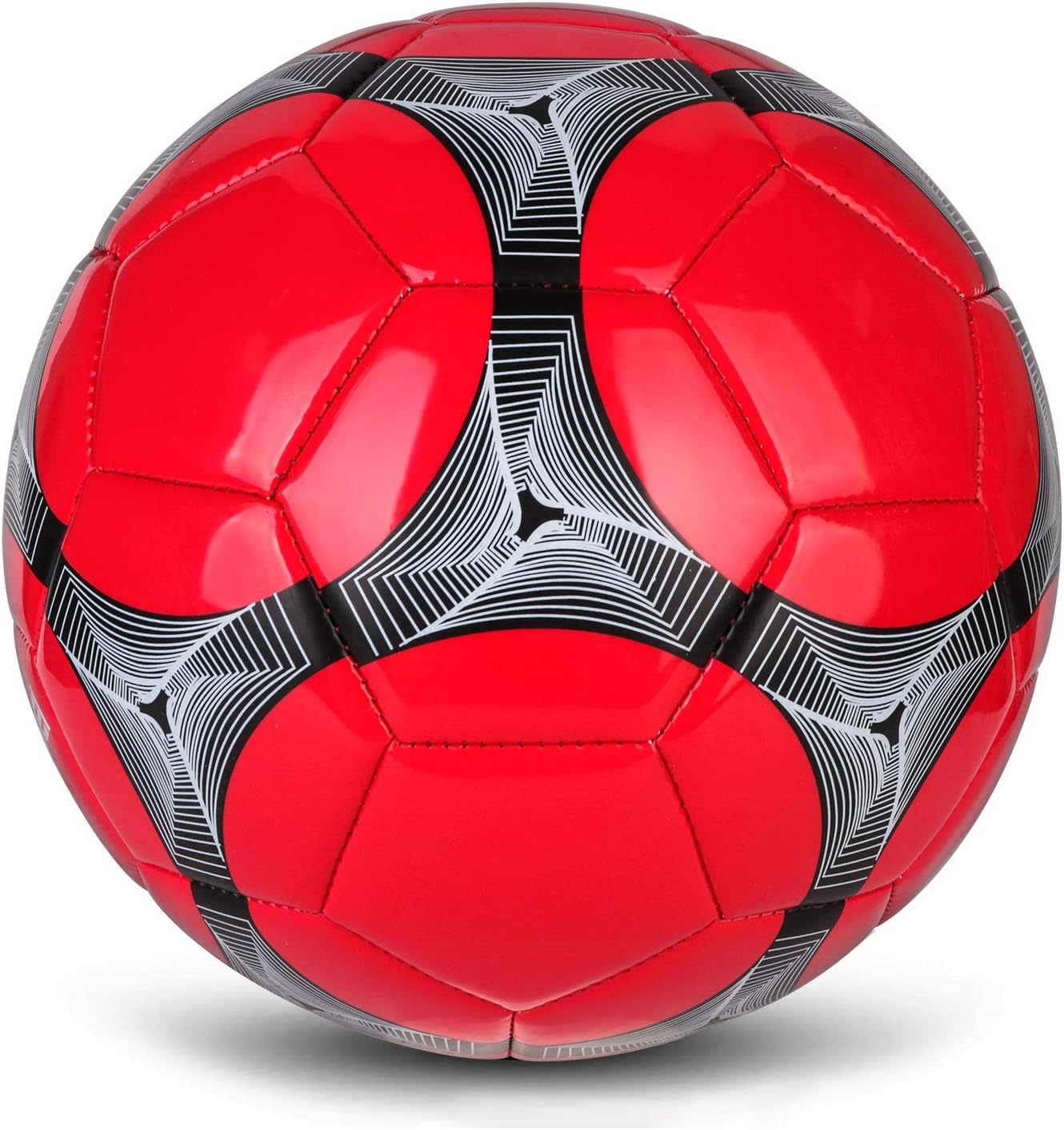 Priessei Football Training Ball Size 5 Official Indoor & Outdoor Soccer