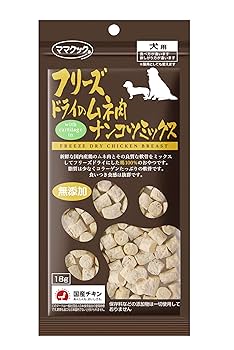 Amazon | ママクック フリーズドライのムネ肉 ナンコツミックス