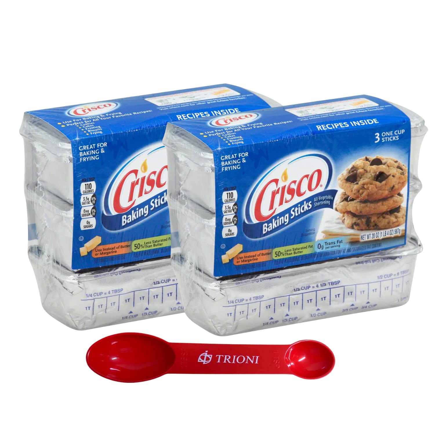 Vegetable Shortening Bundle Contains of Two (2) 20 oz of