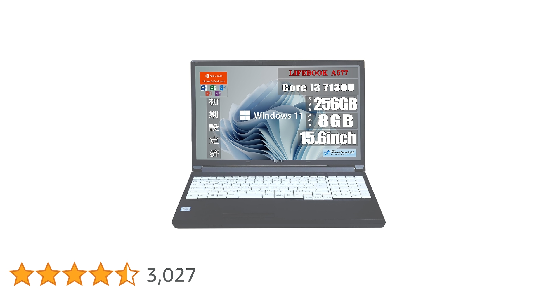 Amazon.co.jp: 【整備済み品】 LIFEBOOK A577 15.6インチ ノート