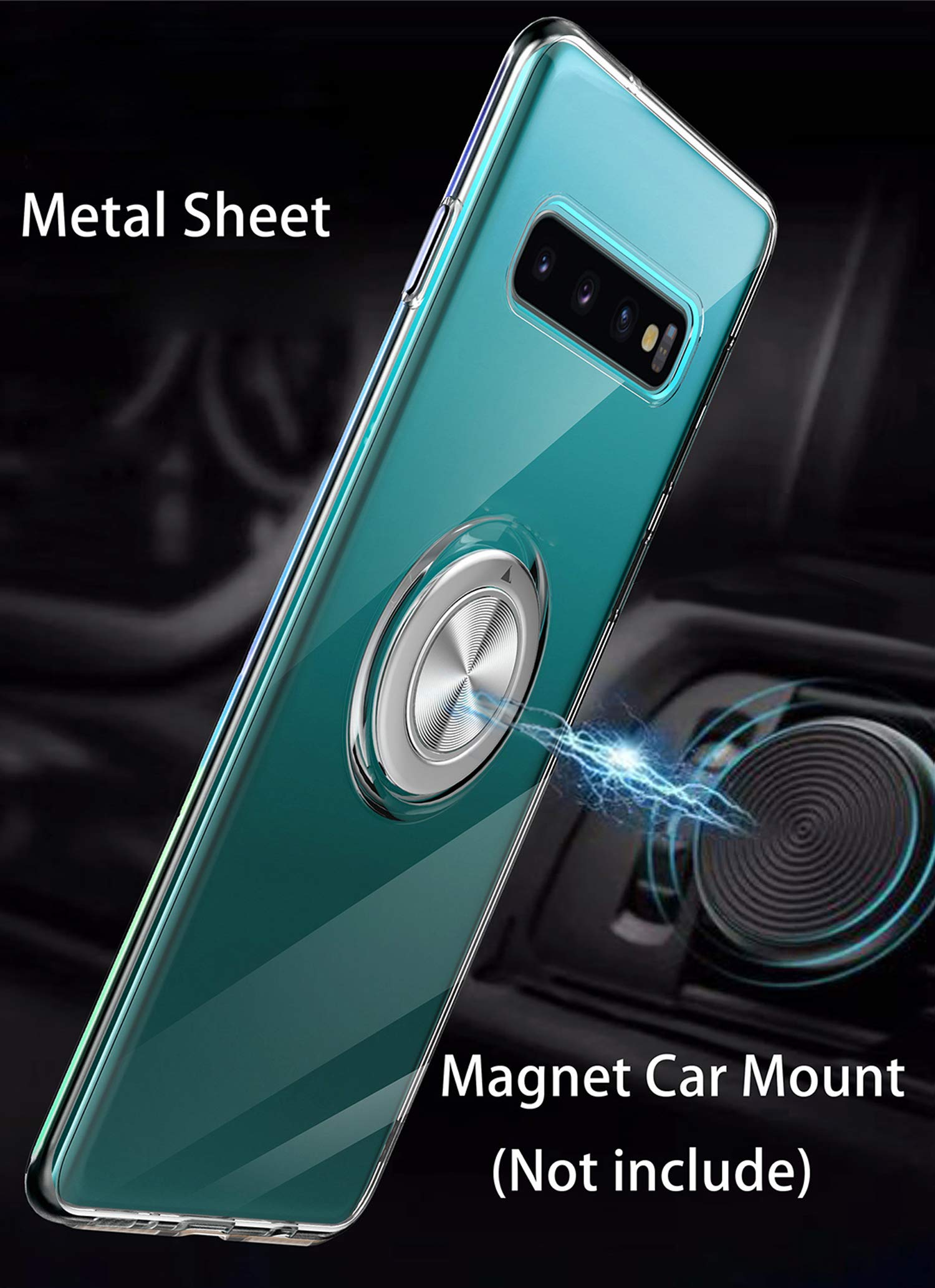 Custodia protettiva trasparente per Samsung Galaxy S10e