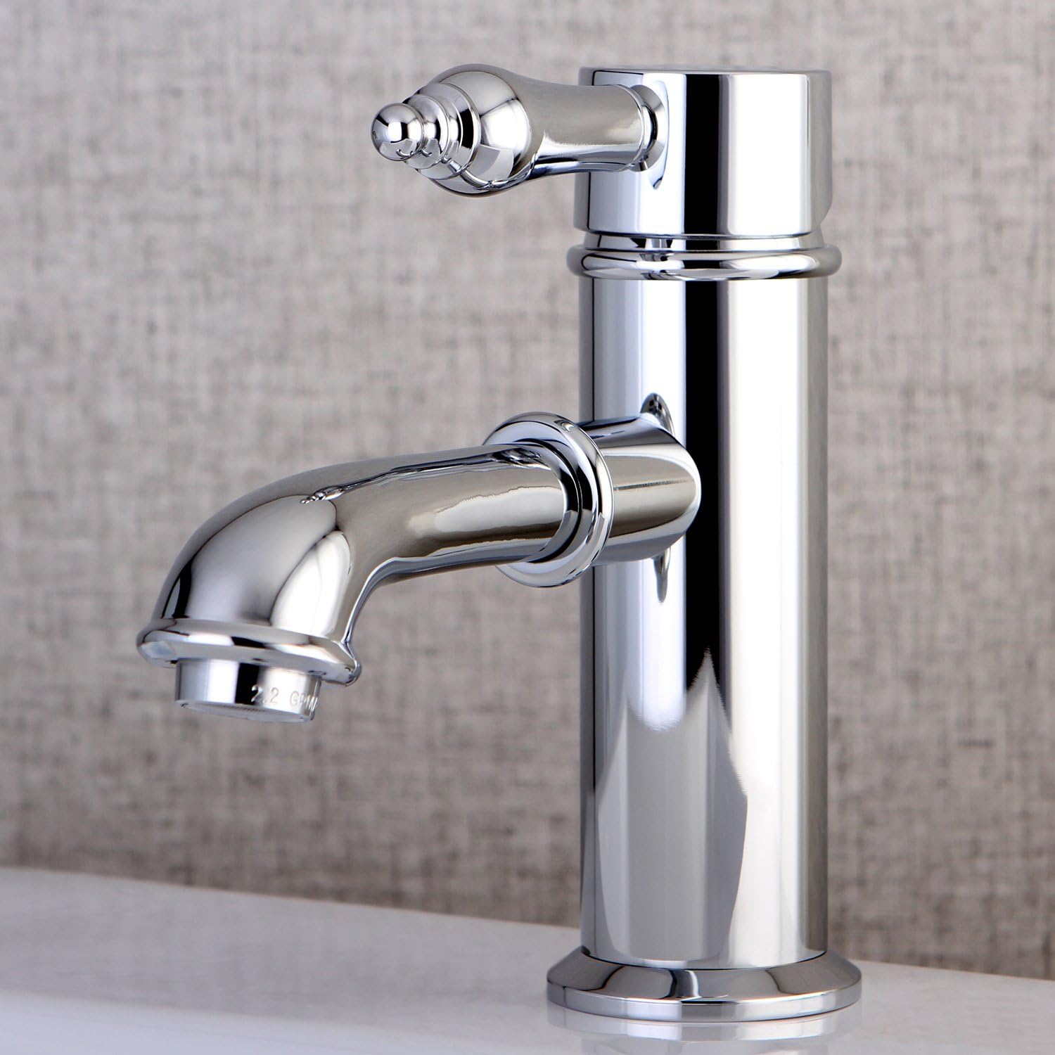 Kingston Brass KS7411AL Paris Single-Handle Bathroom Faucet, Polished Chrome