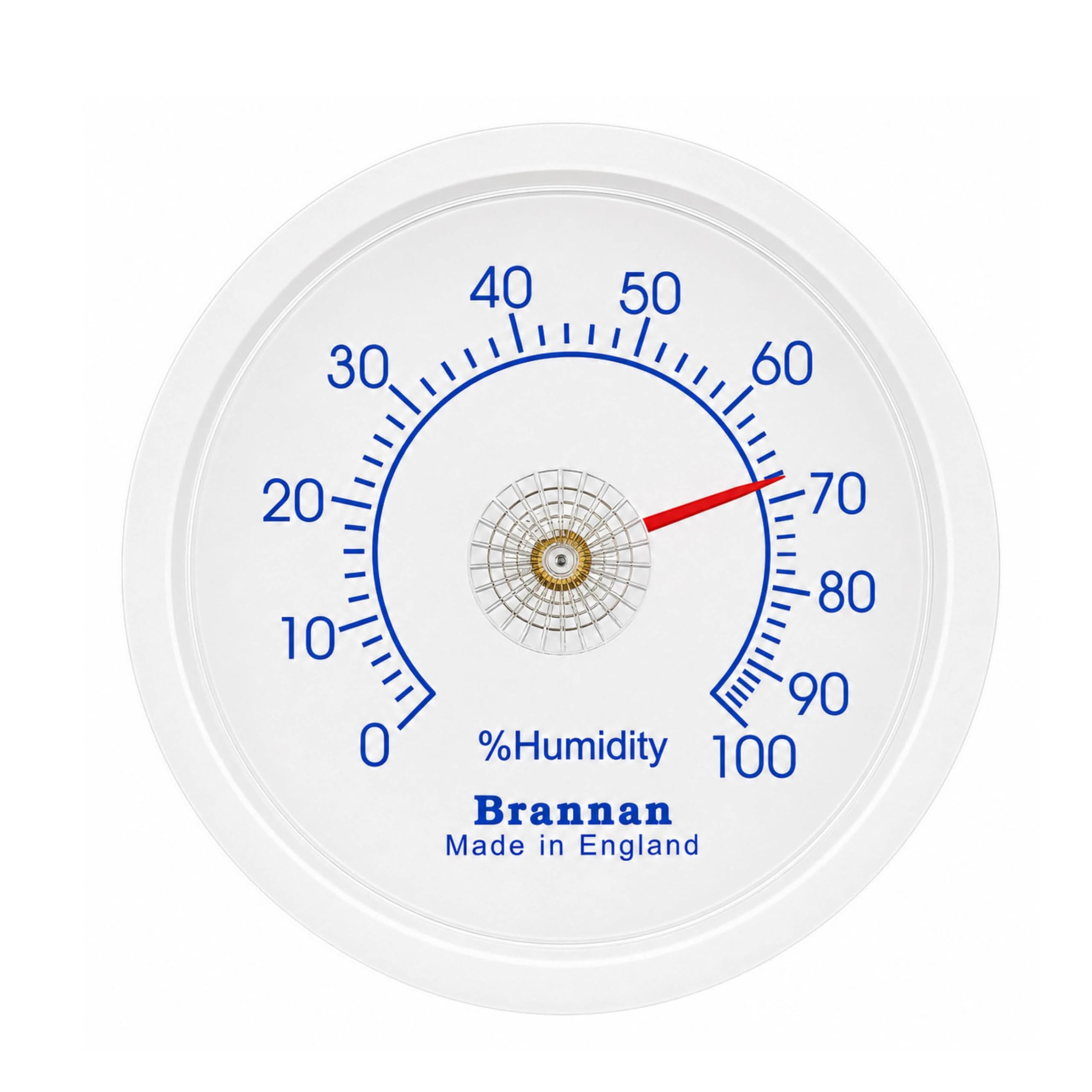 Brannan 65mm Dial Humidity Meter with Slate Blue Dial and Red Pointer