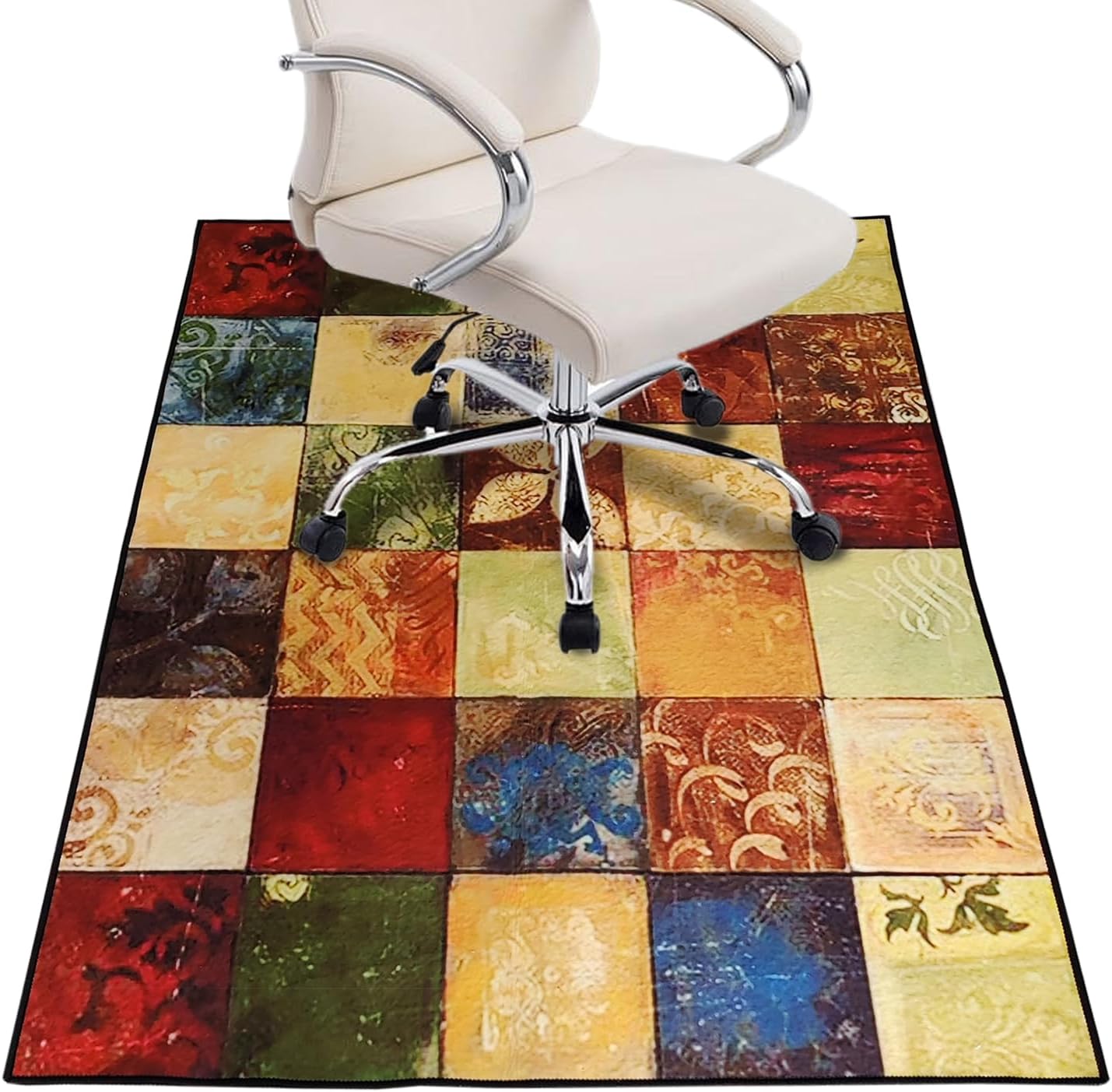 Office Chair Mat for Hardwood Floor, Rug Protector for