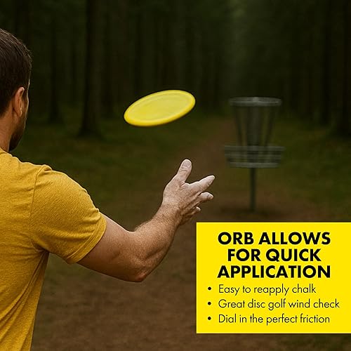 Miniatura 4 de Death Grip Doom Stone Orb - Bola de tiza recargable, 2 onzas (2.12 oz), carbonato de magnesio, tiza de mano para escalada en roca, levantamiento
